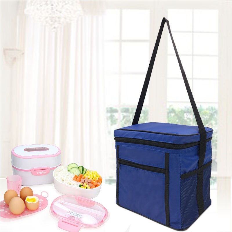 Large Folding Fresh Keeping Oxford Cooler Bag Waterproof Lunch Bag Steak Insulation Thermal Bag Ice Pack For package