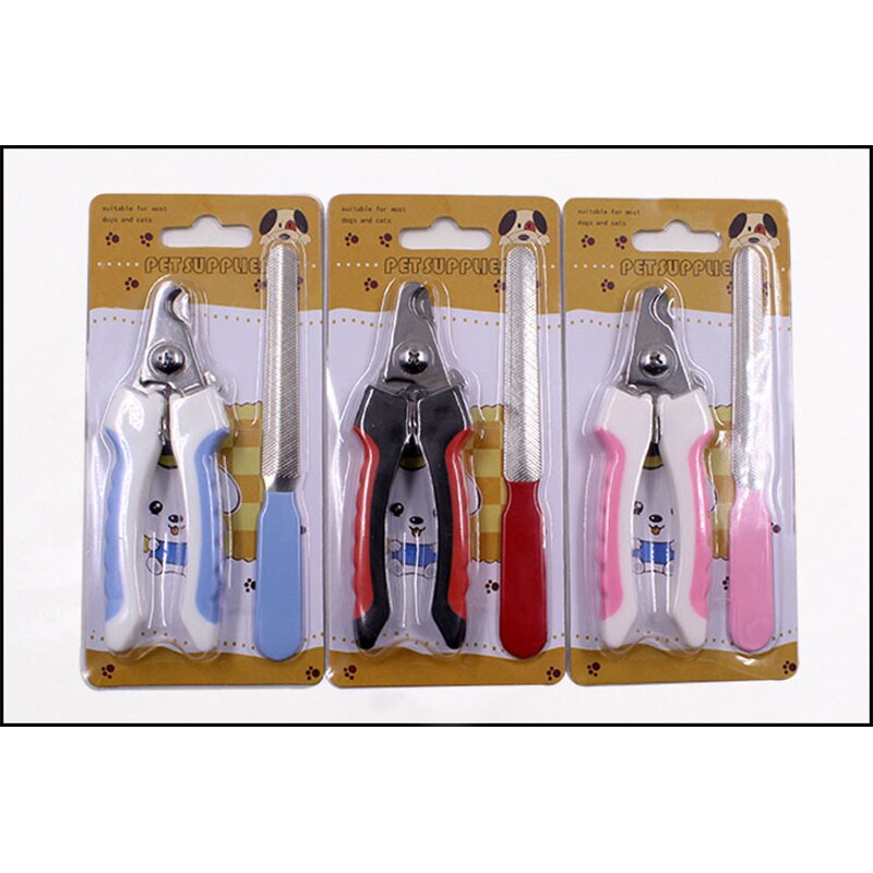 Roestvrijstalen nagelknipper voor huisdieren, honden, katten, klauwen, nagelschaar, vijl, trimmen van nagels voor huisdieren, maat sl