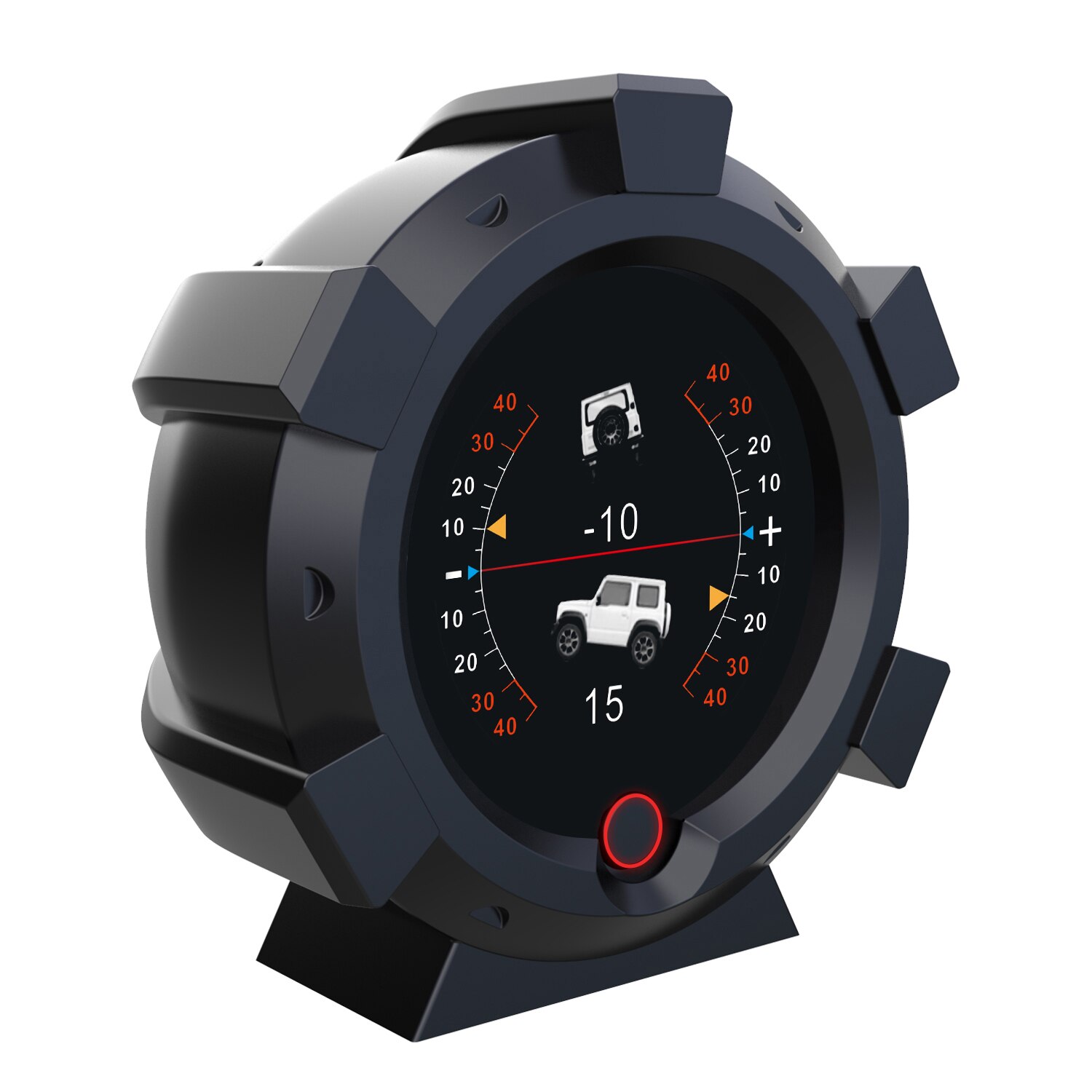 AUTOOL-inclinómetro Digital X95 GPS para coche, medidor de ángulo de pendiente de paso, accesorios todoterreno, medidor HUD multifuncional