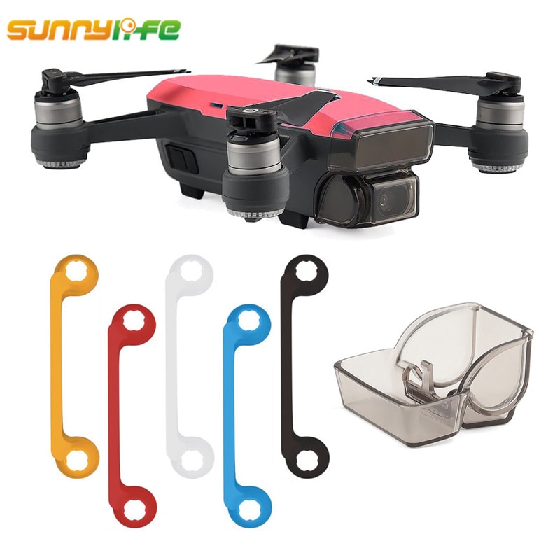 Sunnylife DJI Spark Drone Gimbal Camera Lens Cover + DJI SPARK Afstandsbediening Controller Joystick Duim Guard DJI Spark Accessoires