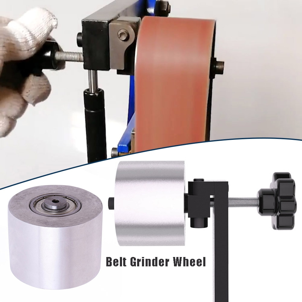 Szlifierka taśmowa Wheelφ68X50mm aluminium 6301 łożysko ze stopów koło napędowe robić szlifierka robić drewna narzędzie robić majsterkowania niski poziom hałasu