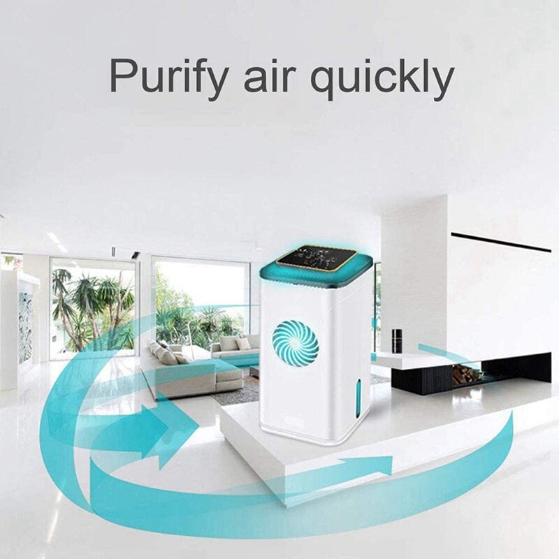 4 IN 1 Portable UV Air Purifier Ozone Generator Air Purification Machine Air Clean Ozonizer Machine EU Plug