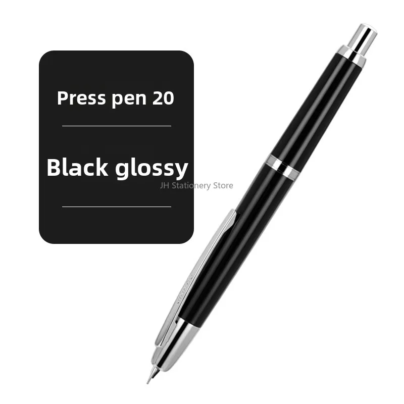 JINHAO 20 pluma estilográfica pluma de tinta de lujo F EF Nib escritura caligrafía bolígrafos útiles escolares papelería PK MAJOHN A1 10: YELLOW / efectivo
