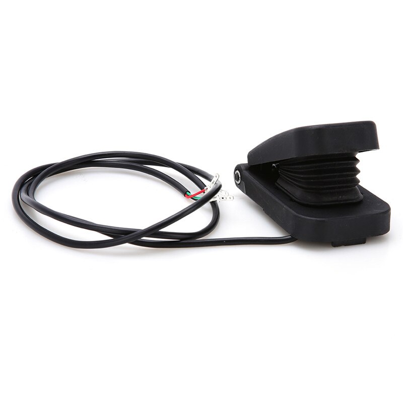 1PcPlastic ATV Foot Throttle Accelerator Speed Control Pedal For Bike Scooter Black