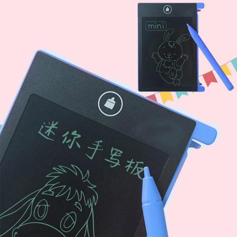 4.4 Inch Lcd Schrijven Tablet Ultra-Dunne Elektronische Tekentafel Herbruikbare Handschrift Pad Stylus Lock Knop Een-Klik wissen