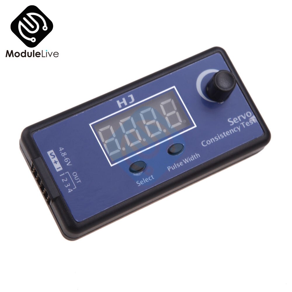 1pc HJ Digital Servo Tester / ESC Consistency Tester for RC Helicopter Airplane Car RC Helicopter Tester Tool