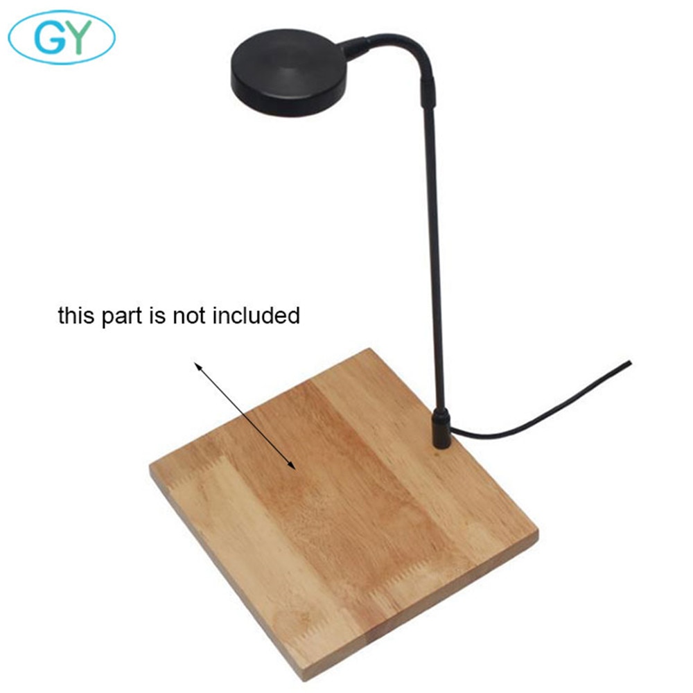 5W USB Gooseneck led plant landscape lights black silver LED Aquarium lighting 6000K Aquatic plant lights Eco-bottle lights