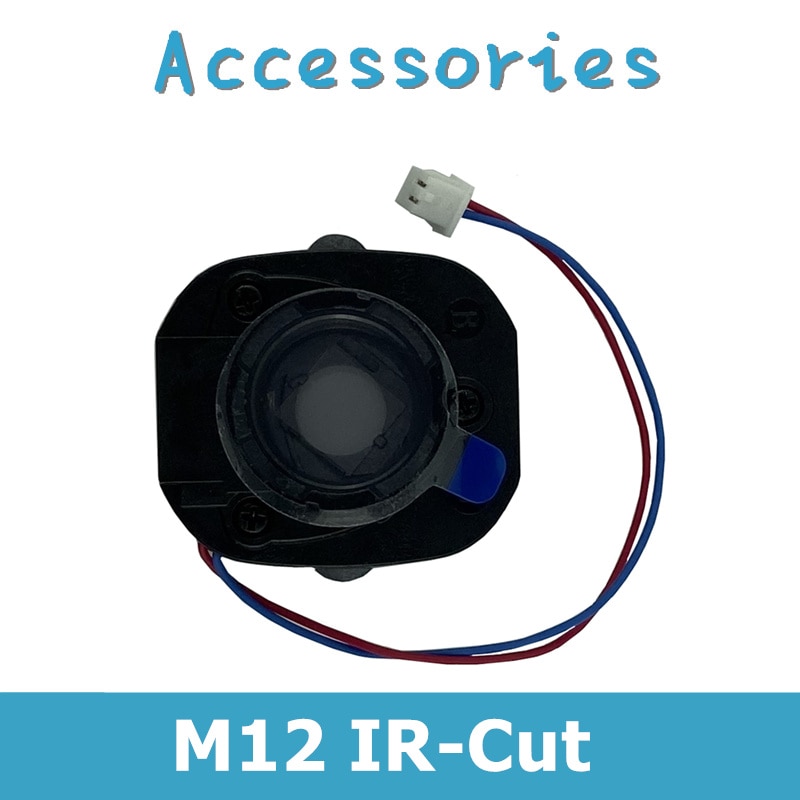 Irc Ir-Cut 5MP 1/2.5 Inch Cctv IR-CUT M12 Lens Houder Voor Ahd Ip Camera Dubbele Filter 650nm Ircut Lens Mount Plastic Staal