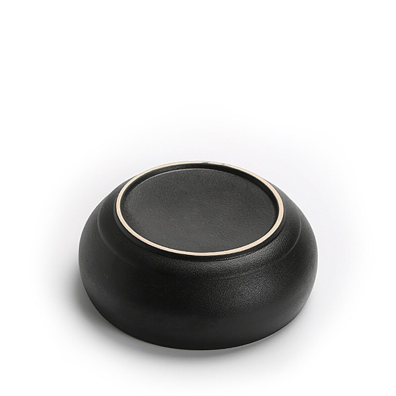 Taza de cerámica grande para lavabo de té, hecha a mano, Vintage, gruesa, cerámica, lavado de té, cubo de agua, accesorios