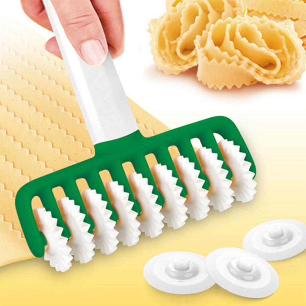 Noodle Cutter Wheel Pizza Dough Roller Cookie Pie Kitchen Baking Cooking Tool