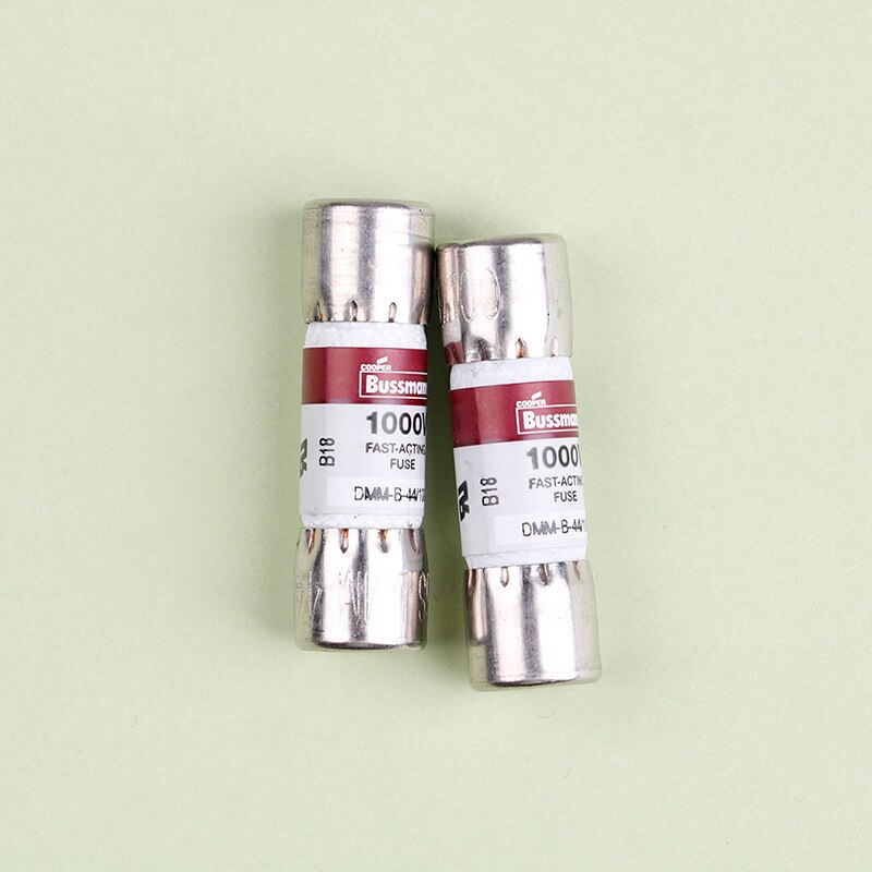 2 pièces/lot 1000V 440MA particulier DMM-B-44/100-R DMM-44/100R Buss fusible pour F8X/18X/17X multimètre 10x35mm