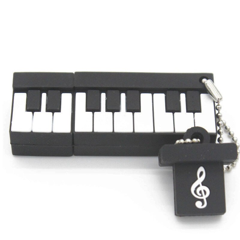 JASTER Mini cute accordion pendrive 4GB 8GB 16GB 32GB 64GB usb flash drive cool piano memory Stick music U disk: 8GB / C