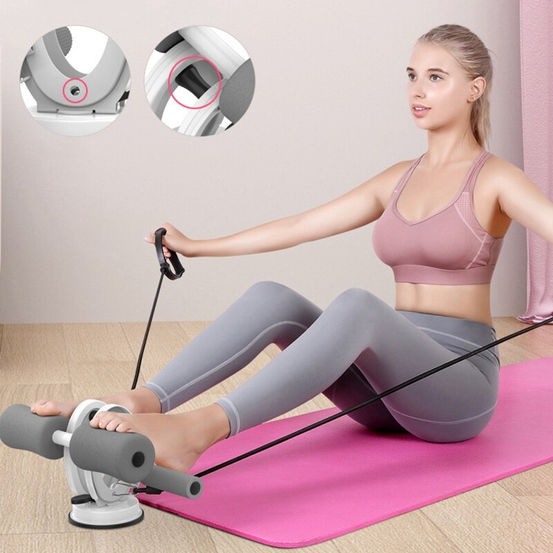 Sit Up Aid Multifunctional Adjustable Sit-Up Machine Self-Priming Sit-Up Bar for Home Fitness Exercise Sit Up Equipment