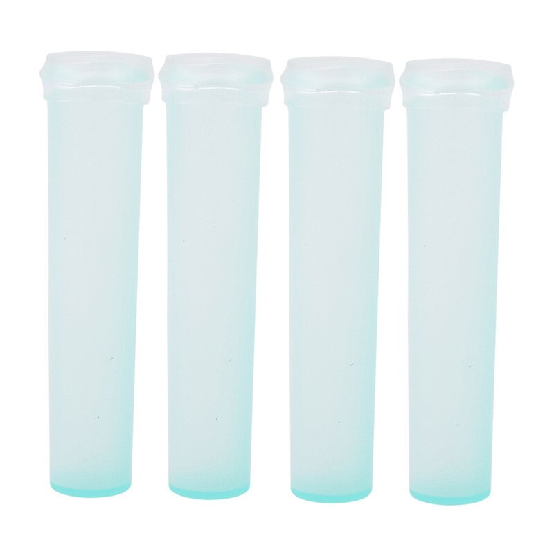 100 stuks plastic bloemenwaterbuis met dop om wortelstokken vers te houden, voedingsbuis voor bloemen, hydrocultuurcontainer voor het planten van bloemen
