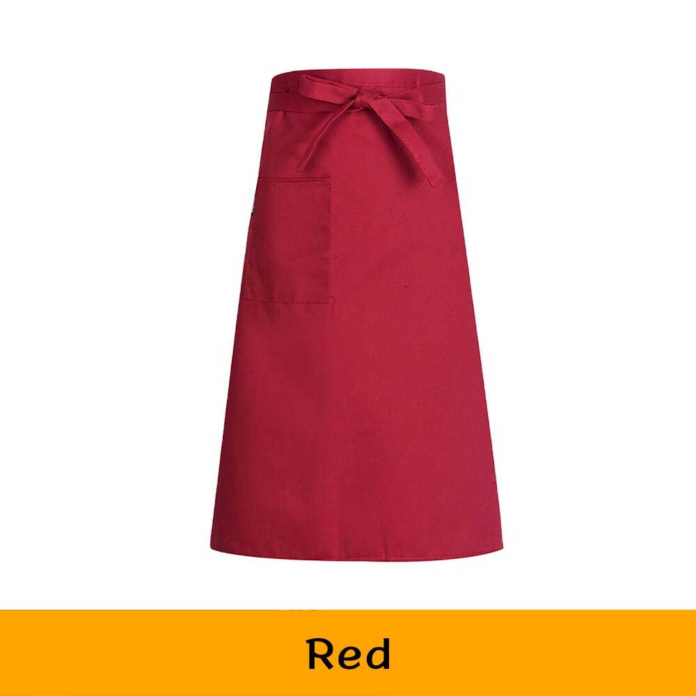 12 färg kock förkläde kök matlagning arbetsförkläde kock servitör overall hotell bbq café catering matservering restaurang uniform: 5