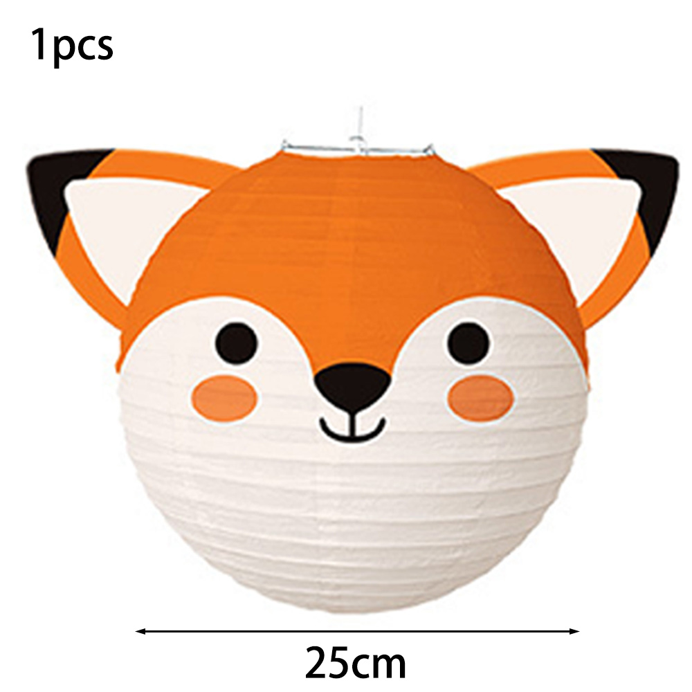 Fox Birthday Decorations Fox Plates Cupake Toppers Plastic Straws Supplies Fox Baby Shower Decoration Kids: plum