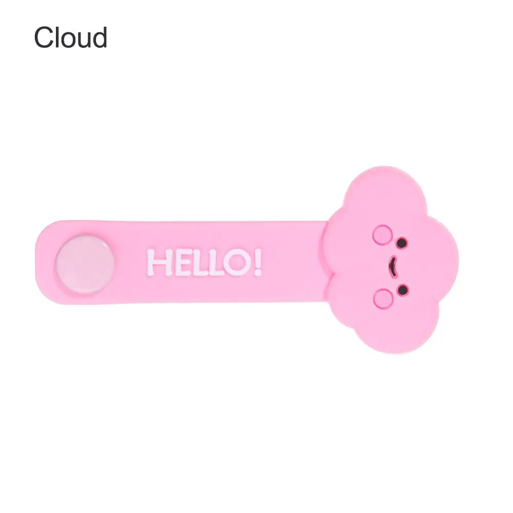Silikon Kabel Wickler Kabel Organizer Lesezeichen Daten Linie Schutz Clip Multi-funktion Obst Blume Wickler Kopfhörer Lagerung: Freier Raum