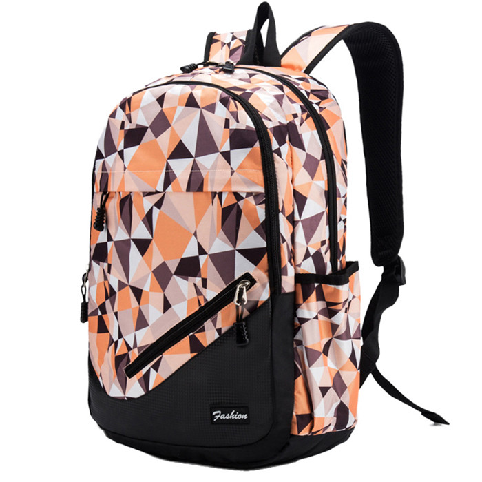 Print Schooltassen Waterdichte Grote Rugzak Voor Tiener Bagpack Hoge School Rugzakken Voor Jongens Meisjes Student Mochila Reistas: big diamond pink