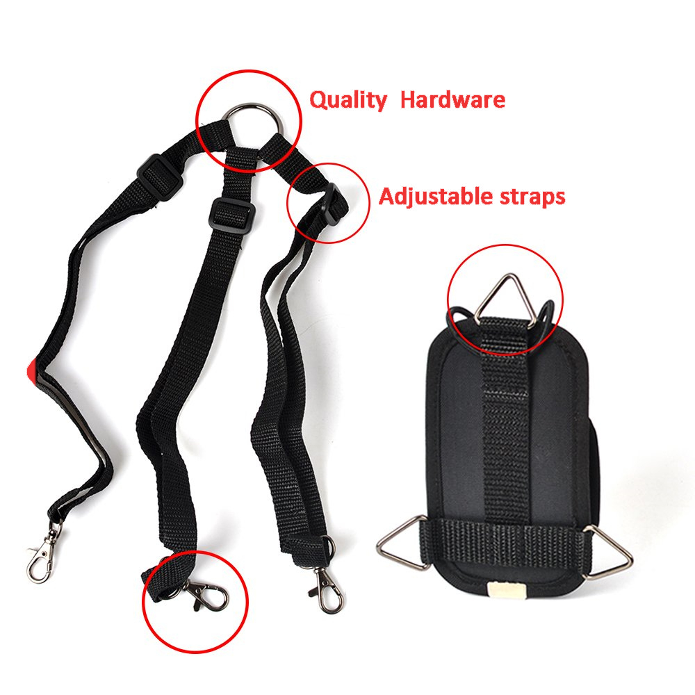 Verstelbare 2-- weg radio beschermhoes, multifunctionele tas, holster voor kenwood, puxing, icom, wouxun, yaesu walkie talkie