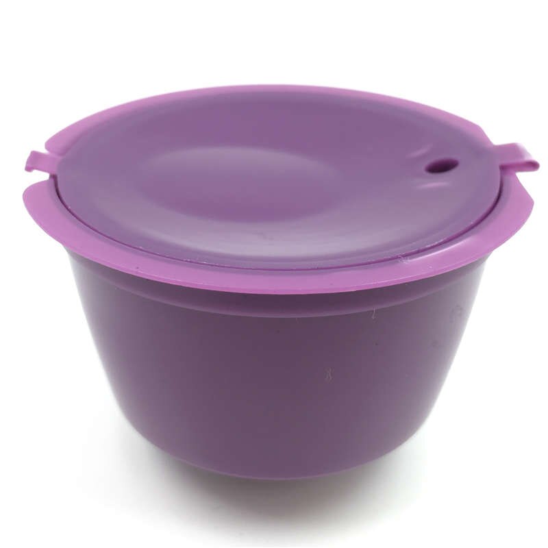 Kapsułki wielokrotnego użytku Dolce Gusto wielokrotnego użytku Nescafe kompatybilny z plastikowym Piccolo Genio Esperta Capsula: Purple
