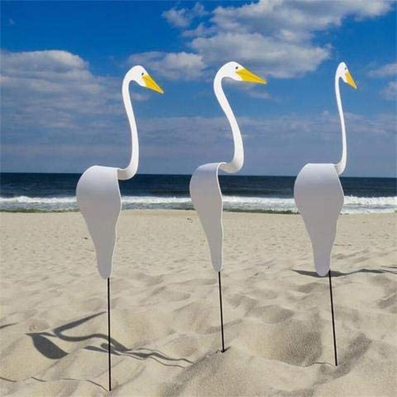 Oiseau nageur flamant rose , accessoires de décoration pour la maison, la fête de , la plage, l'arrière-cour, le jardin