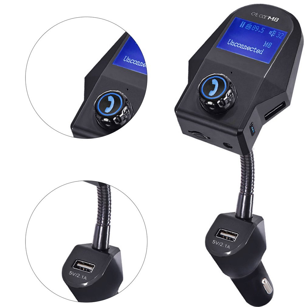 Multi-funktion Auto FM Transmitter MP3 Player Wireless Adapter Hände-freies Auto Kit Modulator USB Ladegerät Auto Zubehör