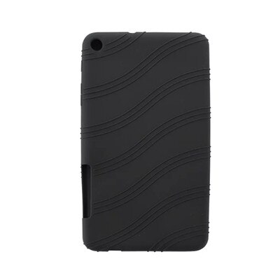 Funda de silicona para Huawei Honor Play Mediapad T1-701 T1 701U T1-701U, carcasa protectora trasera suave para Huawei MediaPad T2 7,0: Black