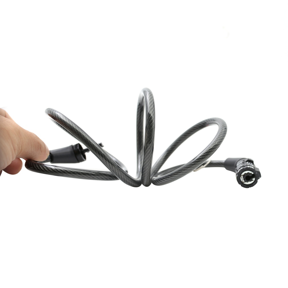 4-Digit Password Code Lock Mountain Bike Steel Wire Locks Portable Security Anti-theft Cable Lock Bicycle safety Parts