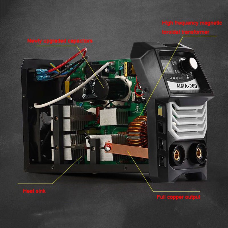 220v Small Portable Automatic Welding Machine Home Inverter Only All Copper Electric Welding Machine
