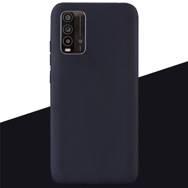 Coque arrière en silicone souple pour Xiaomi Redmi 9 T 4G, étui de téléphone, pare-chocs souple: Beige