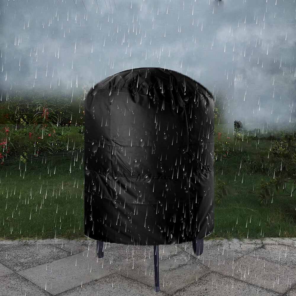 Anti Stof Waterdicht 77X5 8Cm/80X66X100Cm Grill Cover Rond Bbq Grill Hoes Regen Beschermende Camping Buiten Barbecue Hoes