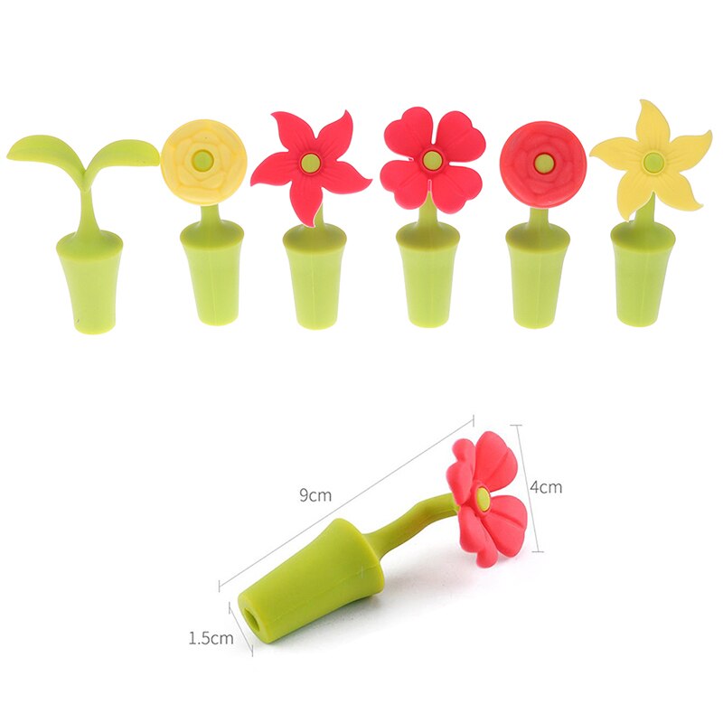 Tapas de botellas tapón de vino barra familiar herramientas de preservación de silicona Barware accesorios de cocina