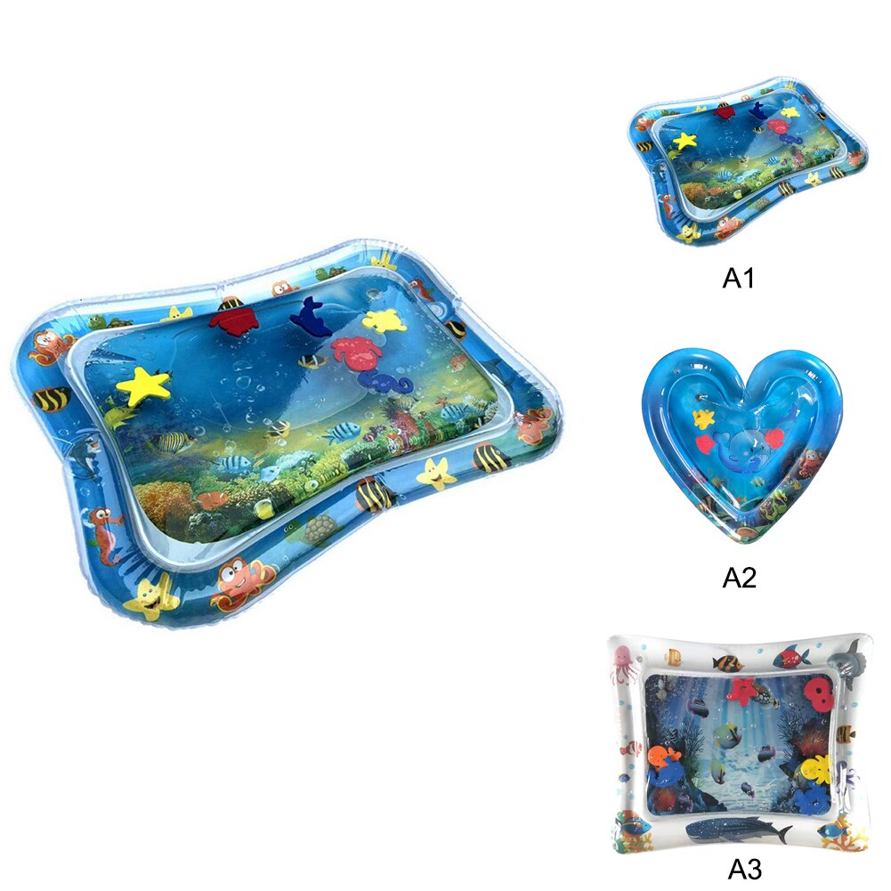 Colchoneta hinchable de agua para al aire libre, cojín para salpicaduras, juego de agua para piscina de bebé