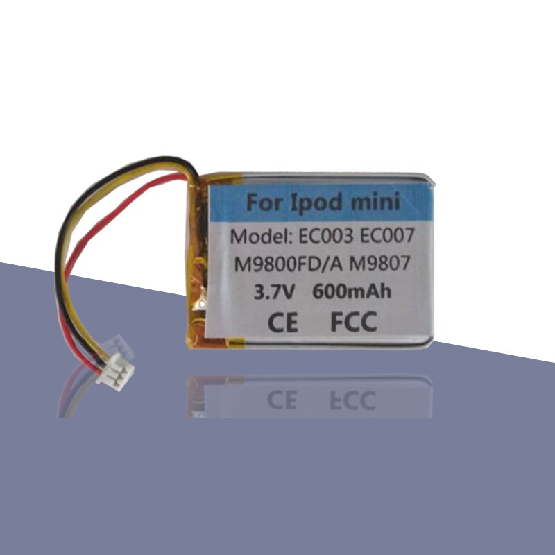 600mAh EC007 EC003 Battery For iPod Mini 4GB M9800... Vicedeal