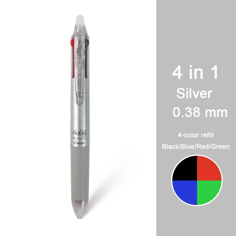 PILOT Frixion – stylo à Gel effaçable rétractable LKFB-60/80EF 0.38/0.5mm, fournitures scolaires, papeterie d&#39;étude japonaise