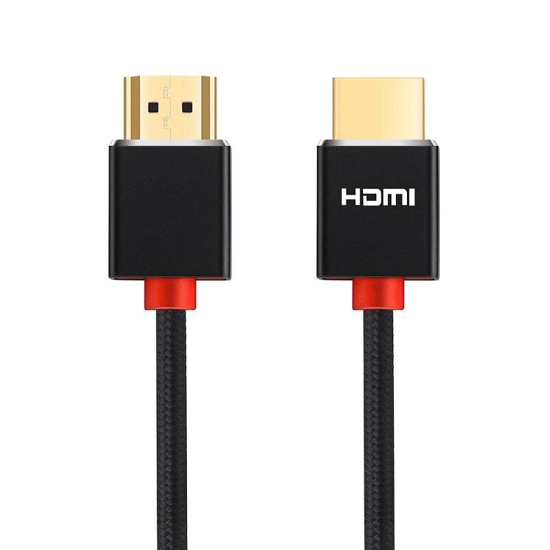 Lungfish High Speed HDMI Cable with ARC Ethernet Newest Standard Supports 1080p 3D Audio Return, Ultra HD 1m 2m 3m 5m 10m: Black / 2m