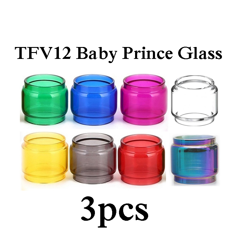 TFV12 Baby Prince Replacement Pyrex Glass Bulb 3pcs