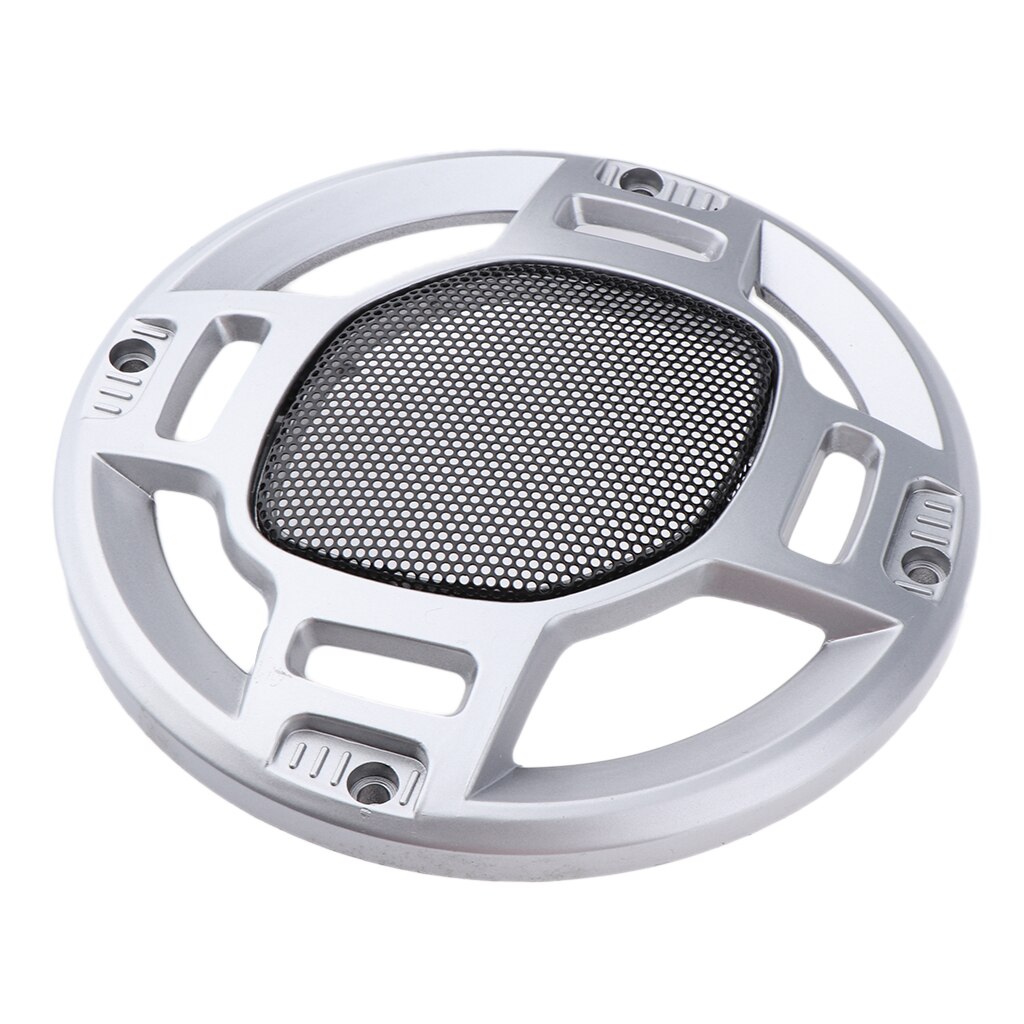 5 inch Speaker Cover Case Decorative Circle Metal Mesh Grille Protection
