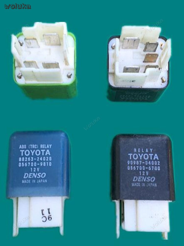 Original car relay headlight relay 12V 4-pin 5-pin relay far and near light relay for special car CD50 Q04