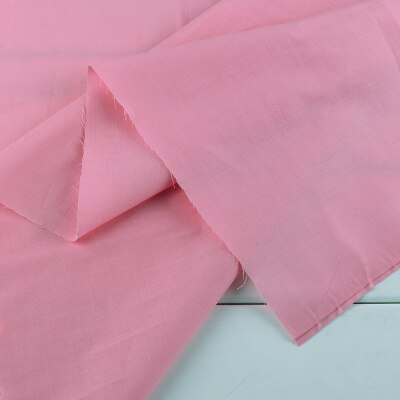 Buulqo 50x140cm 100% algodão tecido liso para forro de roupas material diy acessórios artesanais: Vermelho