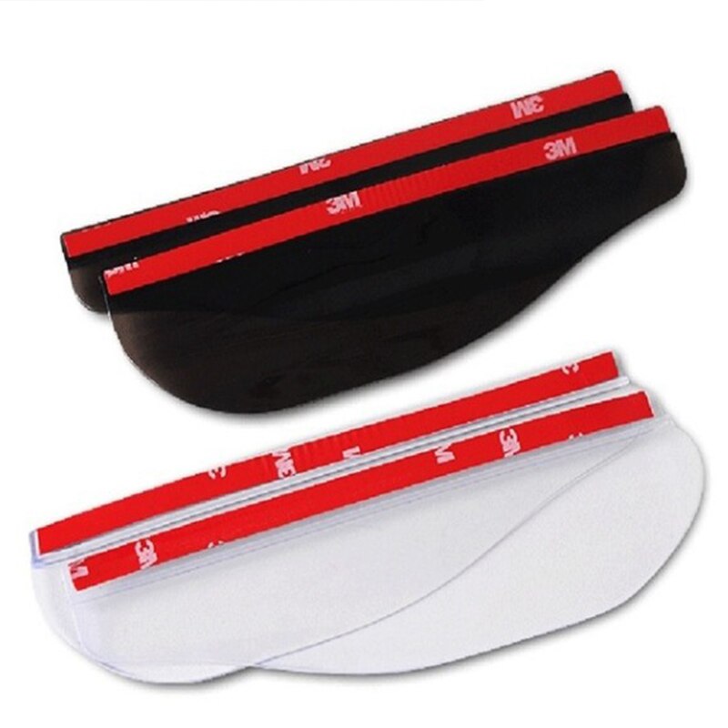Carbon Fiber Texture Car Rearview Mirror Rain Brow Rain Cover Mirror Sunny Rain Cover Rain Board