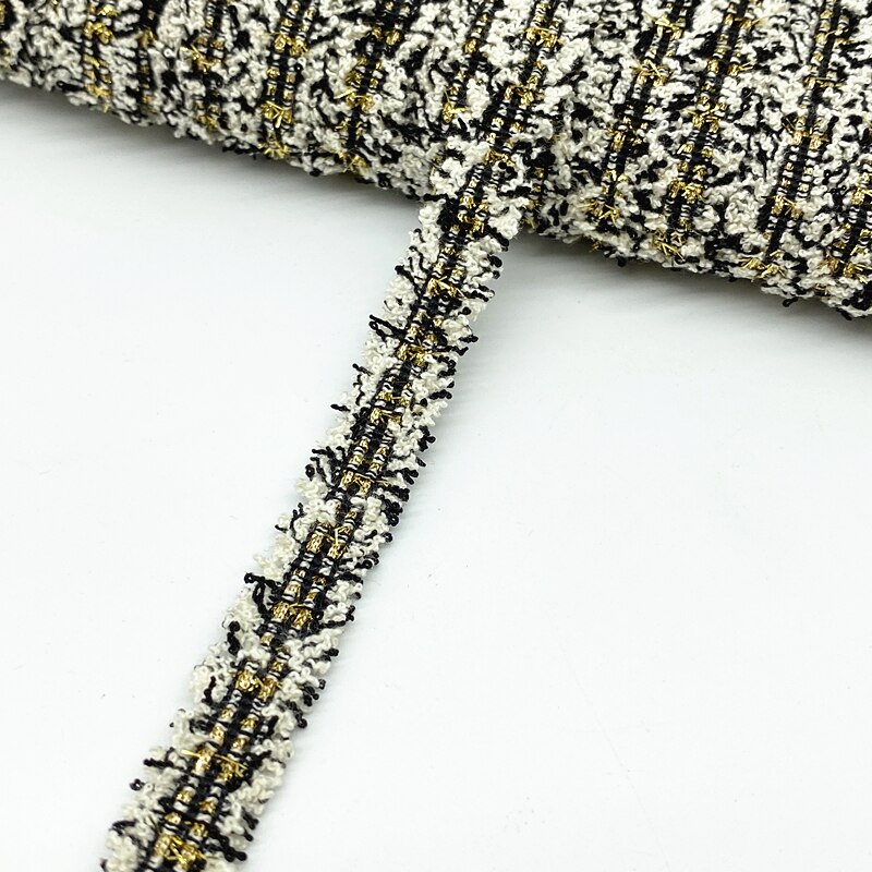 Cinta de tela de encaje para costura bordada, adorno Vintage de 2 yardas y 15mm, hecho a mano, suministros para vestido de disfraz artesanal # RoLi: Latón envejecido