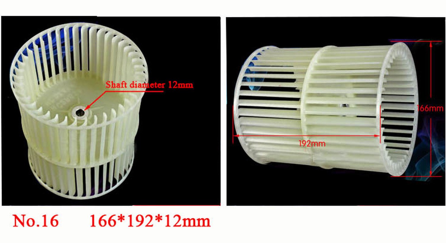 Centrifugal Fan Impeller Centrifugal Fan Blower Impeller Plastic Fan Blower Impeller Replacement Air Conditioner Blower Original