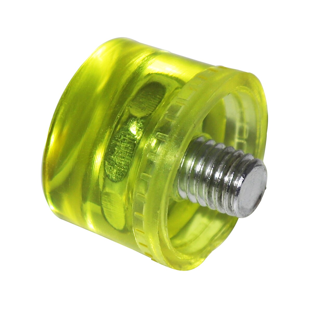 2Stck 25mm Gummi Hammer Kopf Austauschbare Hammer Kopf Doppel Konfrontiert Arbeit Verglasung Fenster Perlen Hammer Nylon Kopf Hammer werkzeug