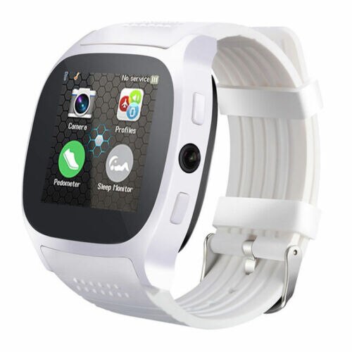 T8 Model Bluetooth Smart Horloge Telefoon Polshorloge Fitness voor Android en iOS