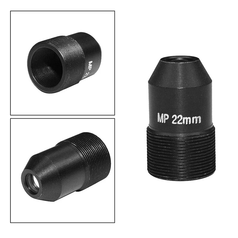 Hd 2.0megapixel pinhole 22mm lente cctv mtv placa lente m12 montagem lente 1/2.7 polegada ie formato abertura f1.6 para vigilância secu