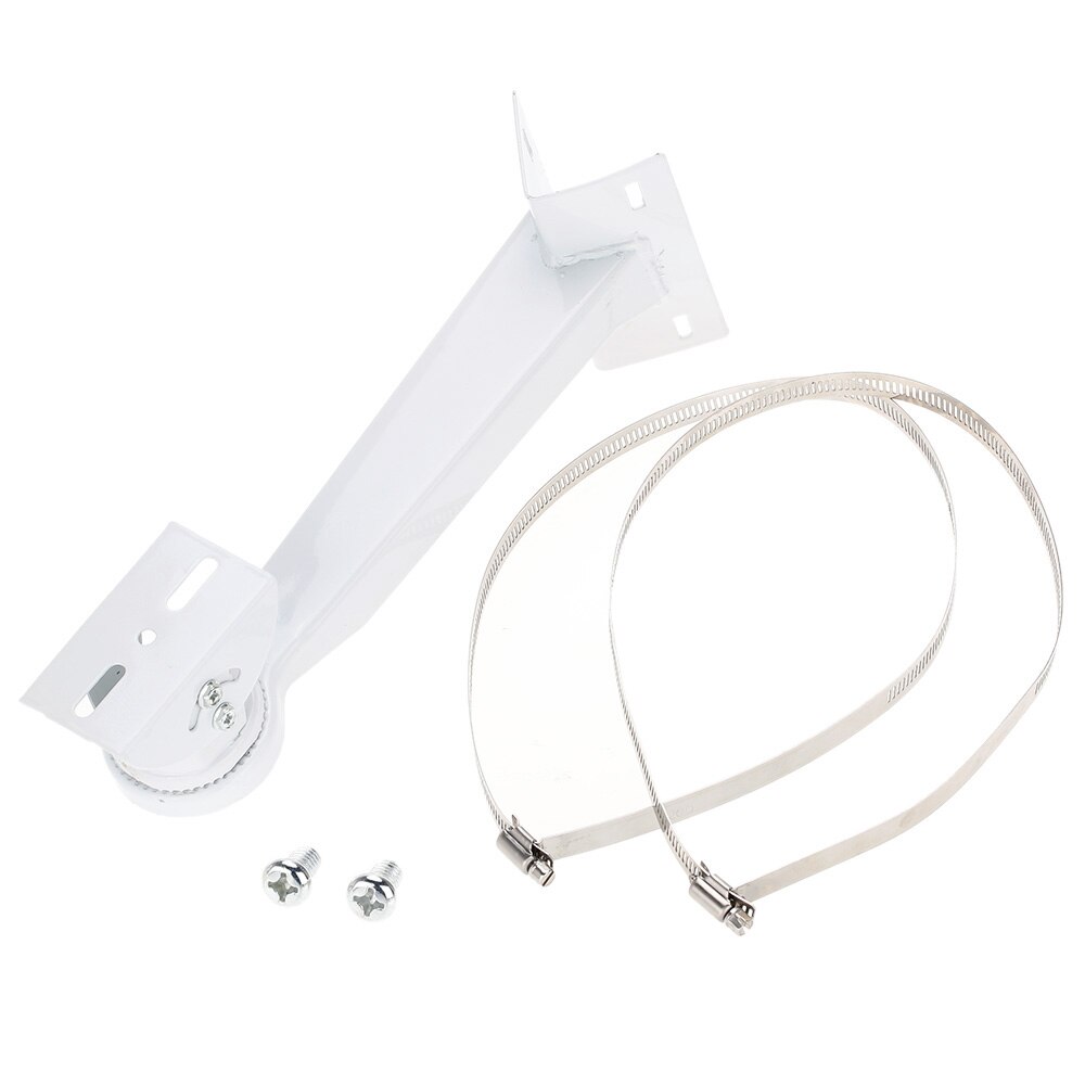 Adjustable Metal Pole/Column Mount Loops Bracket Camera Wall Bracket 20CM for CCTV Security Camera