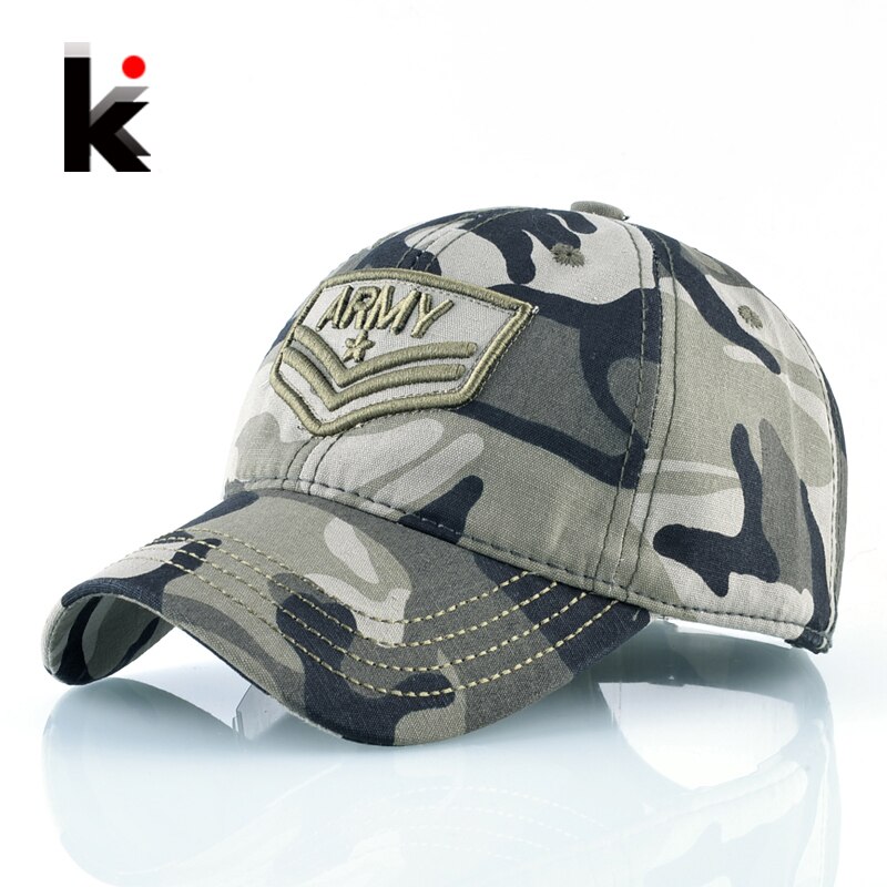 Camouflage Snapback Baseball Caps Für Männer Und Frauen ARMEE Stickerei Taktische Hüte Outdoor Sport Baumwolle Knochen Camo Hut Casquette