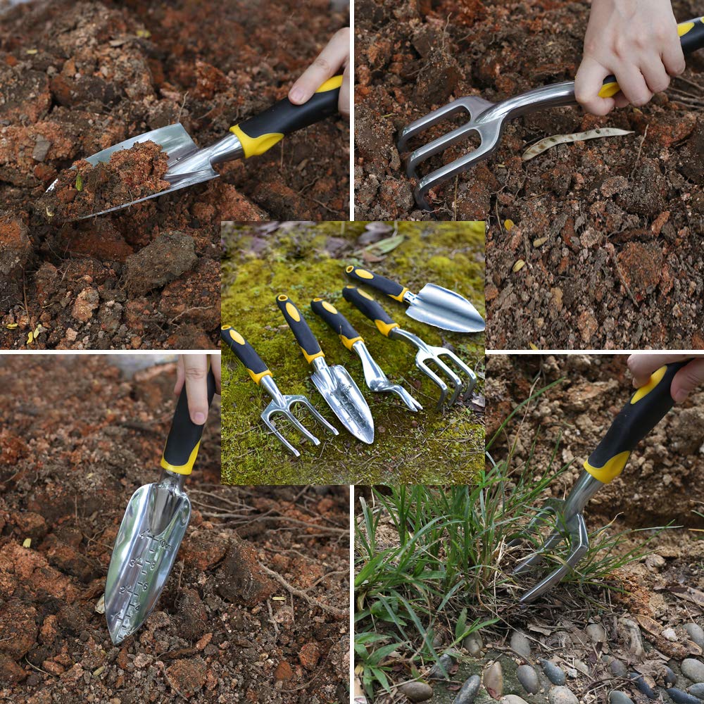 Tuin Gereedschap Hand Troffel, Hark, Cultivator, Wieder Gereedschap Met Ergonomisch Handvat, tuin Gazon Landbouwgrond Transplantatie Tuinieren Bonsai Gereedschap