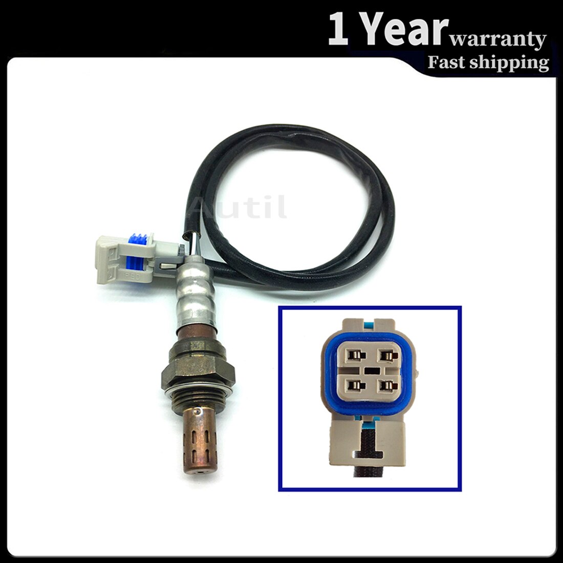 4 wires Lambda Oxygen Sensor Downstream for 2002-07 Chevrolet Silverado GMC Sierra Yukon XL Pontiac G6 Auto Parts 234-4286
